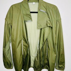 UNDERARMOUR Green Jacket w/ Mesh Cutout
